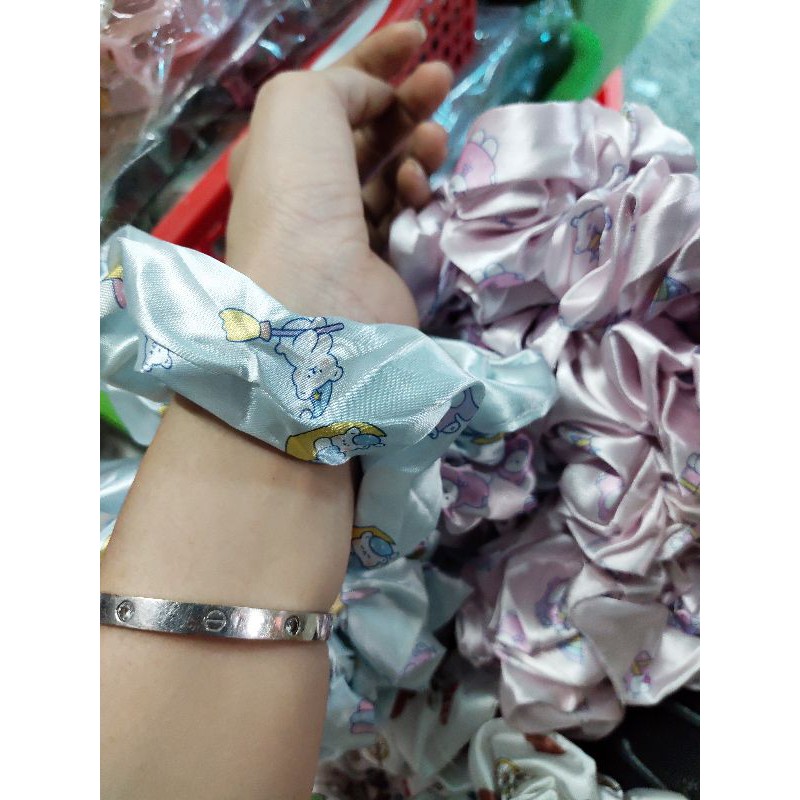 sỉ 10 scrunchies đủ kiểu