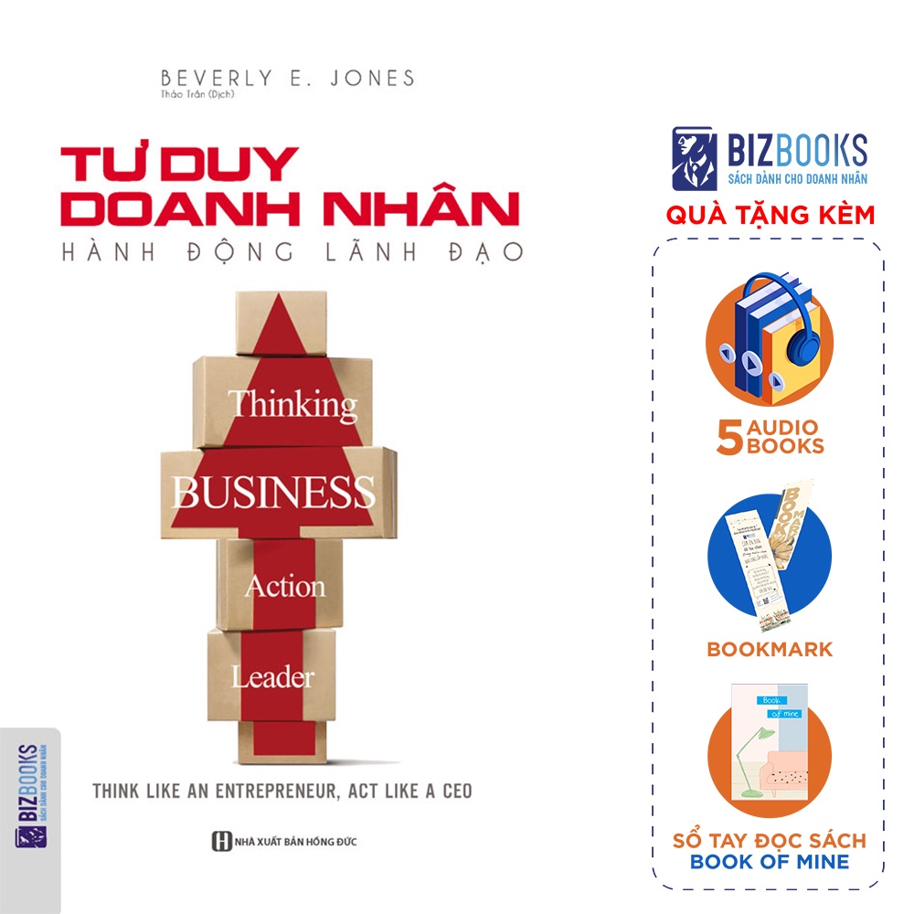 Cuốn BIZBOOKS - Sách Tư Duy Doanh Nhân, Hành Động Lãnh Đạo