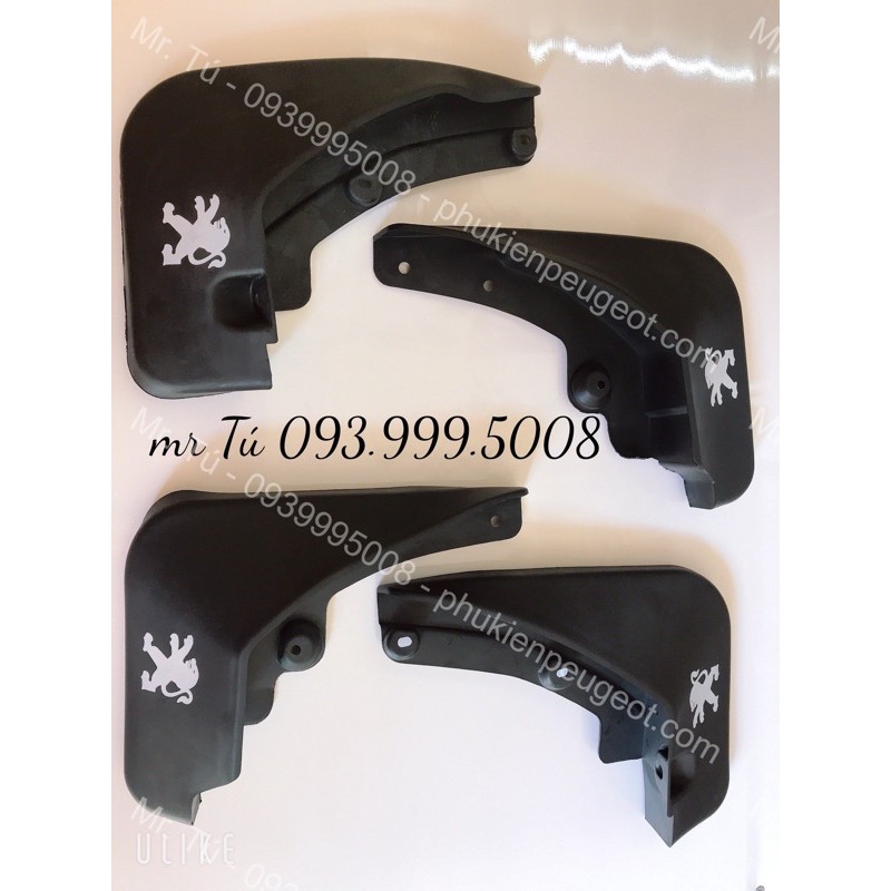 Chắn bùn bốn bánh xe Peugeot 5008 cao su đúc nguyên khối