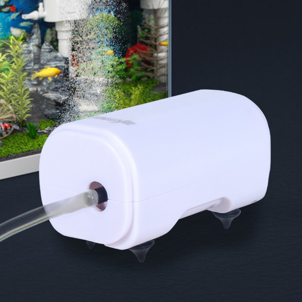 Máy sủi oxy cho hồ cá mini rung nhẹ không gây ồn