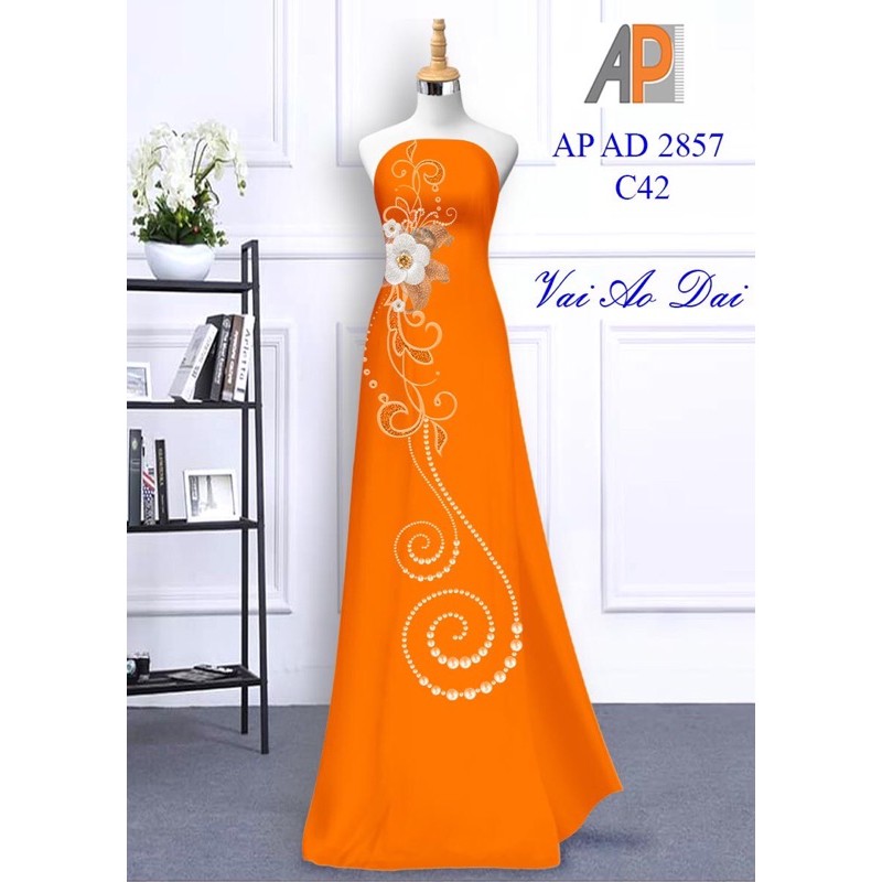 Vải áo dài hoa