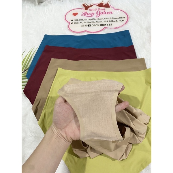 ♥️ Quần Lót Nữ  Big Size ♥️ Quần Lót Su Lưng Cao Không Viền Hàn Quốc Body Q628