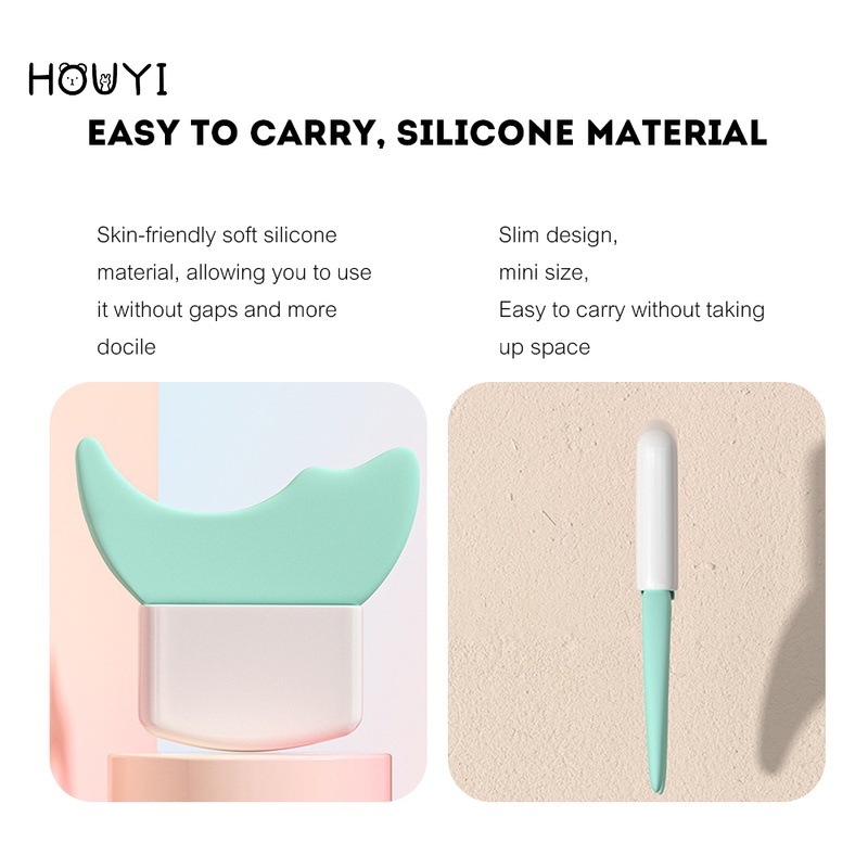 Mascara Silicone 3 Trong 1 Tạo Đường Kẻ Mắt Đa Năng Cho Người Mới Bắt Đầu