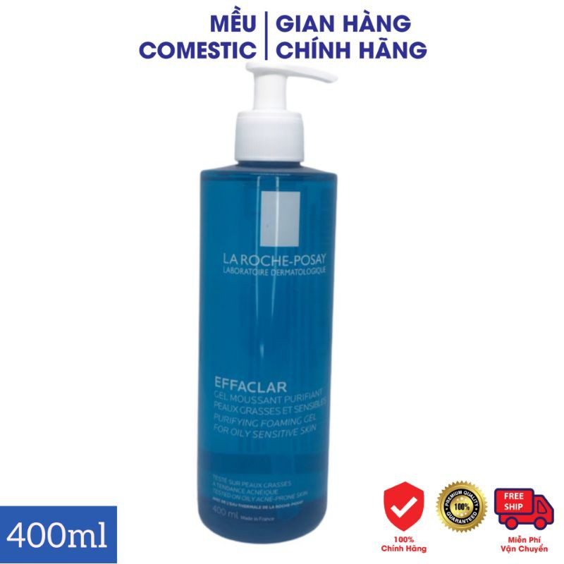 [Mã COS1505 giảm 8% đơn 300K] Sữa rửa mặt La Roche Posay 400ml