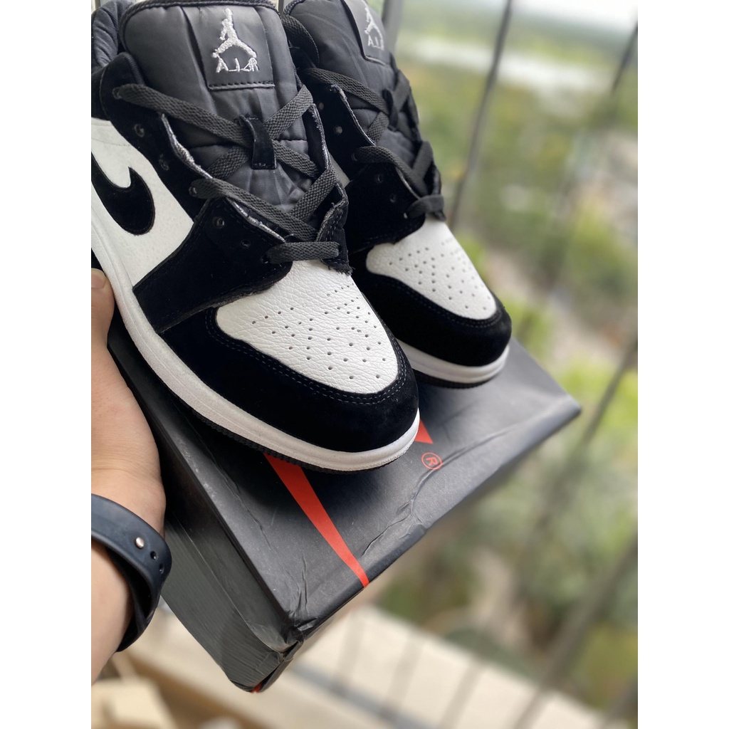 GIÀY JORDAN1 THẤP CỔ PANDA FULL BOX.💥-HÀNG QUẢNG CHÂU 💥 | BigBuy360 - bigbuy360.vn