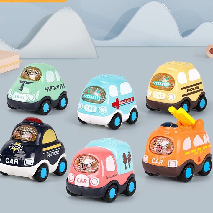 Hộp quà tặng 6 xe IQAngel nhạc đèn +túi bãi xe