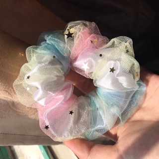 - Dây buộc tóc SCRUNCHIES GALAXY 2 lớp