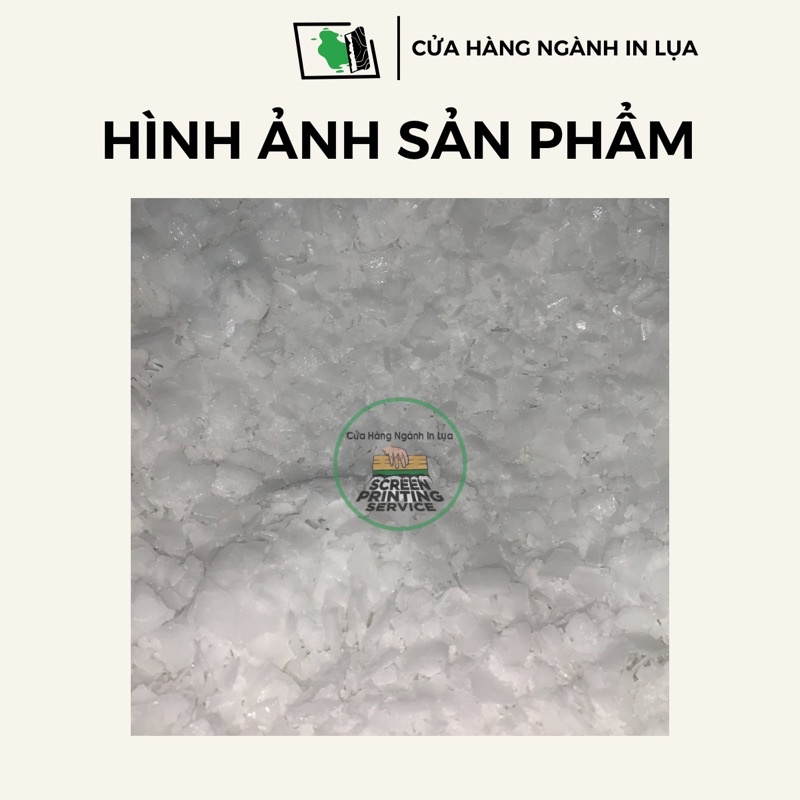 Xút vảy NaOH bột thông cống, thông cầu, thông lavabo cực mạnh, tẩy keo chụp bản in lụa