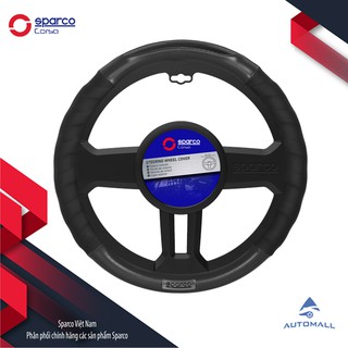 Bọc vô lăng Sparco SPS105BKS - Hàng chính hãng