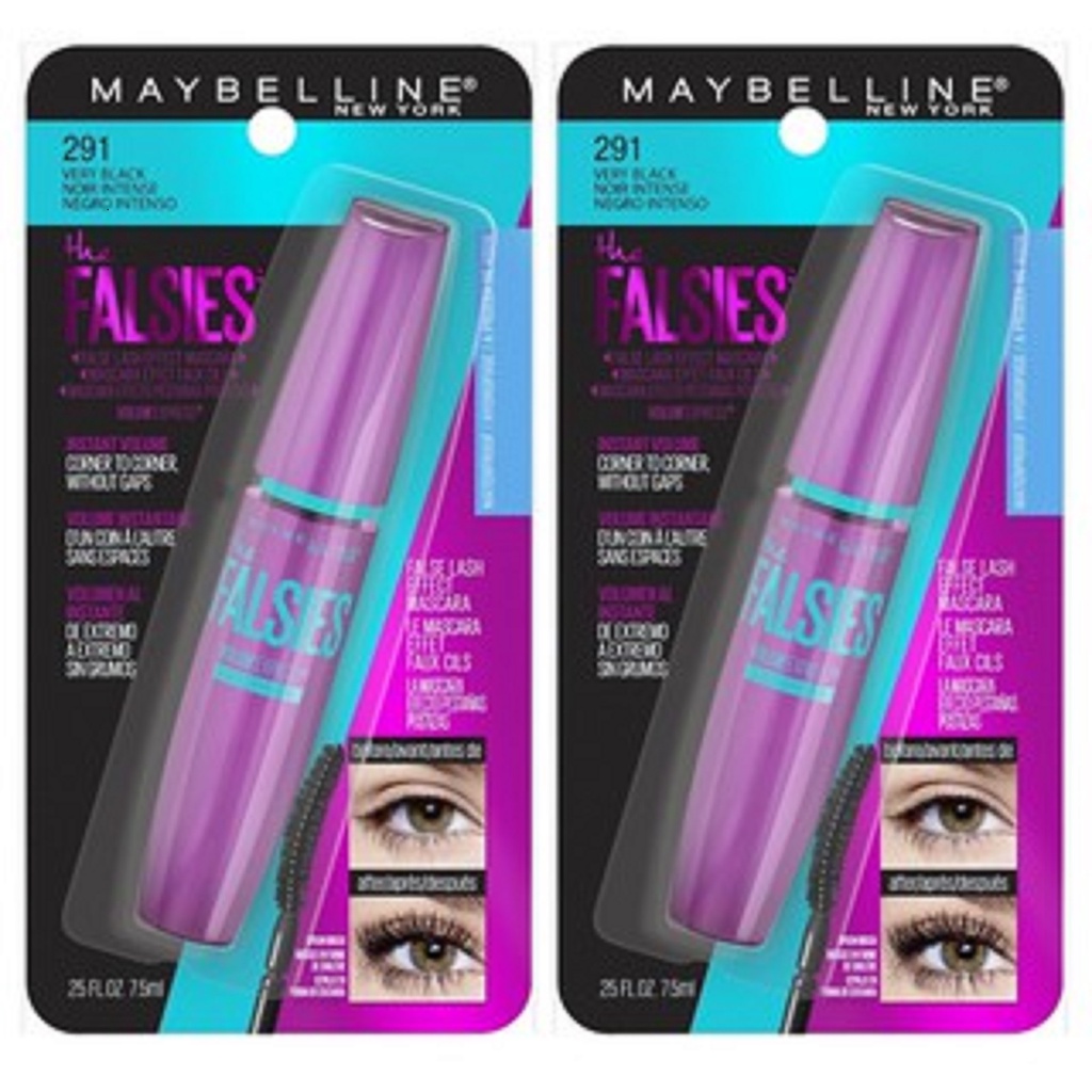 Cây chải lông đen nâu Maybelline The falsies volum'express 291 Very Black