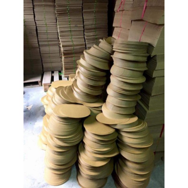 Giấy lót lồng chim Khuyên đường kính 21cm, trọng lượng 1kg.