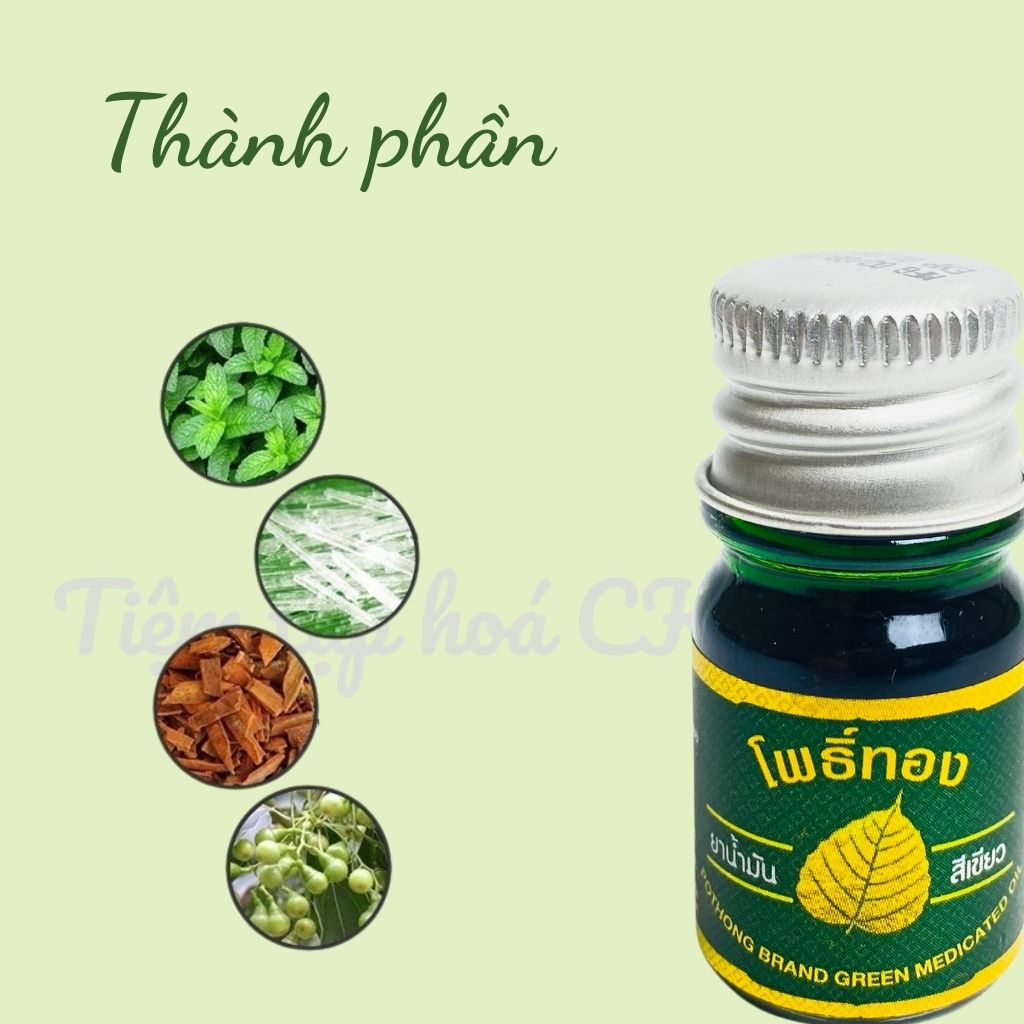 Dầu nóng lá bồ đề Thái Lan 5ml