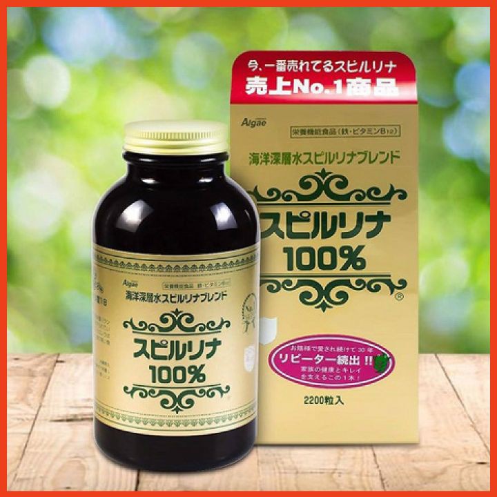 Tảo xoắn Nhật bản  hàng chuẩn nội địa, mẫu mới 2200 viên