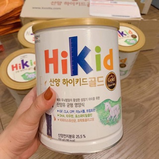 (Tem phụ + tem chống hàng giả)Sữa dê núi Hikid Gold 700g