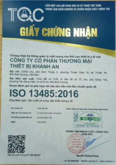 Khẩu trang y tế cao cấp hiệu khánh an-kháng khuẩn xịn-4 lớp giá bình ổn,hàng sẵn,giao ngay