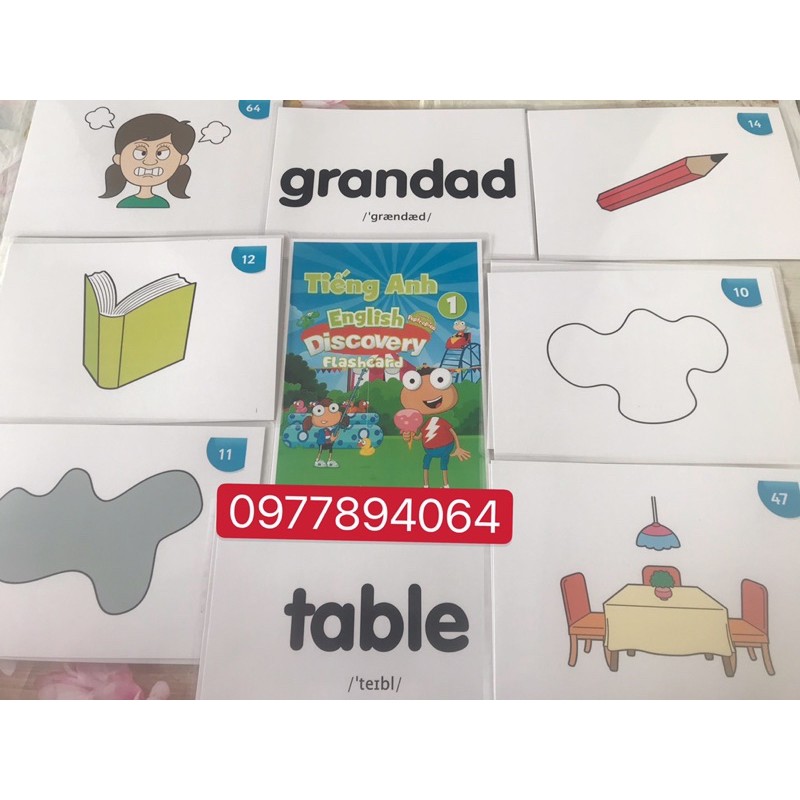 Flashcards Tiếng Anh lớp 1 mới nhất 2020☘️Engish Discovery☘️Giáo cụ cần thiết cho giáo viên❤️