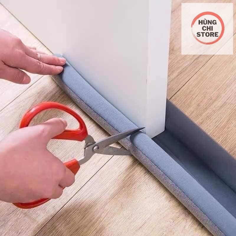 Thanh Chắn Cửa Nẹp Mút Xốp 95cm Chặn Đáy Khe Cửa