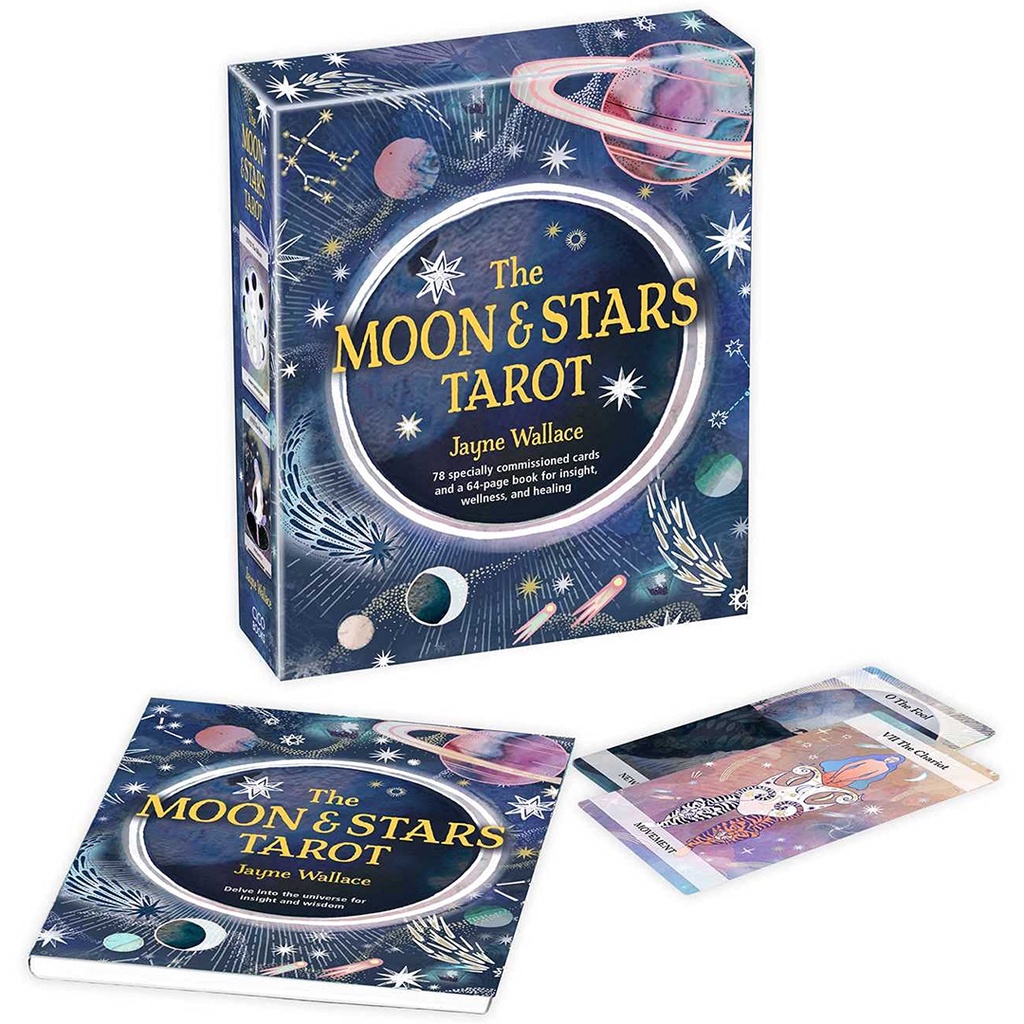 Bộ Bài Moon And Stars Tarot (Mystic House Tarot Shop) - Bài Gốc Authentic Chính Hãng 100%