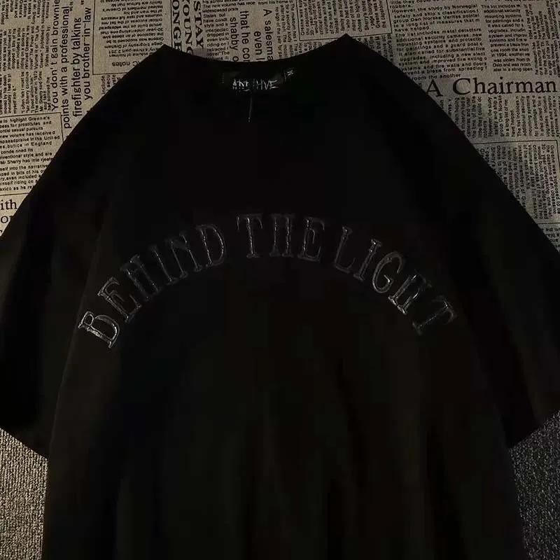 NRVP Áo Thun 100% Cotton Tay Ngắn Dáng Rộng Thời Trang Hàn Quốc Cho Nữ