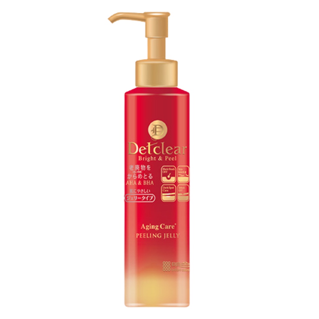 Gel tẩy da chết chăm sóc da lão hóa Matsukiyo Meishoku detclear aging care 180ml