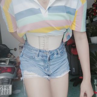Latex corset chuẩn hy lạp