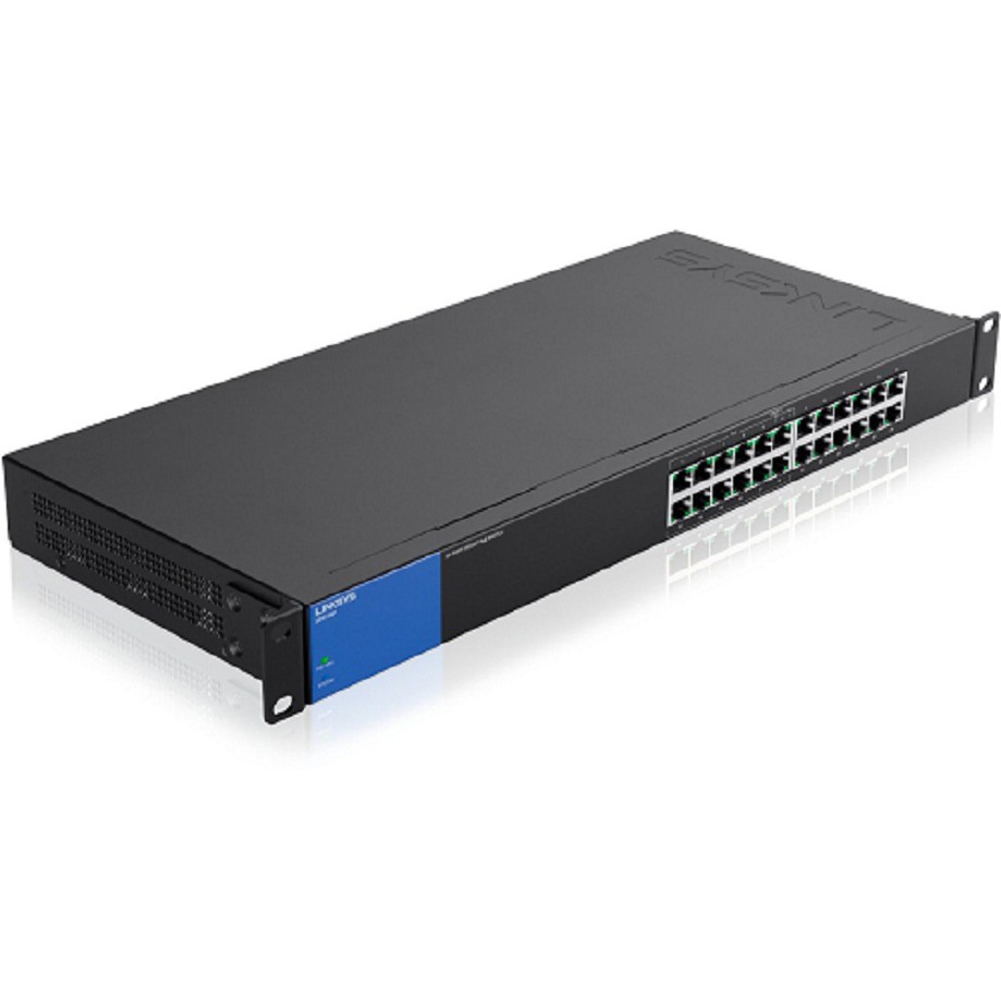 Thiết bị chia mạng LINKSYS LGS124P unmanaged 24-port poe+ business gigabit switch