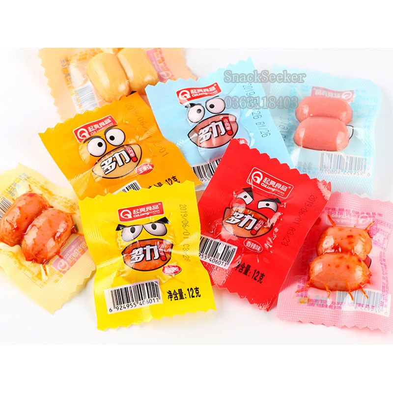 😋😋XÚC XÍCH SƯỜN NON MINI 2 VIÊN 1 GÓI - 12G-SNACK SEEKER😋 | BigBuy360 - bigbuy360.vn