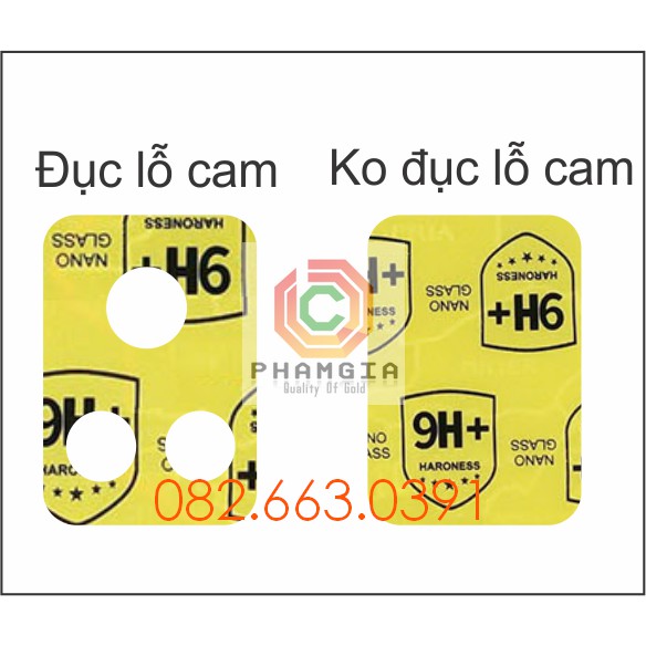 Cường lực camera Vivo X60/ Vivo X60 Pro 5G nano siêu bảo vệ