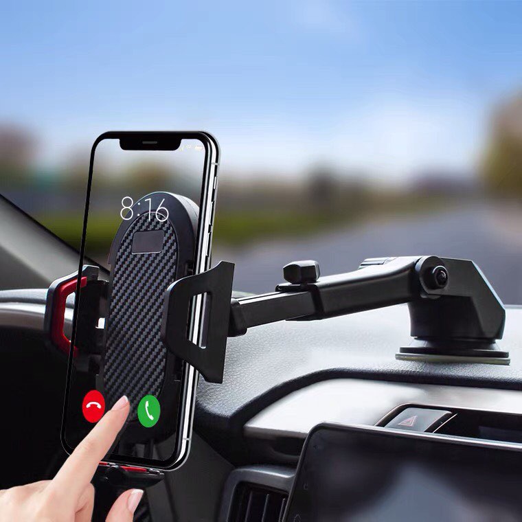 Giá đỡ kẹp điện thoại trên xe hơi, ô tô điều chỉnh thông minh