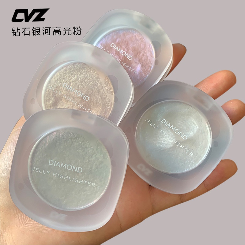 Phấn Highlight CVZ, Làm Sáng Khuôn Mặt, Tạo Đường Nét Ba Chiều, Khoai Tây Nghiền, Long Lanh Tự Nhiên