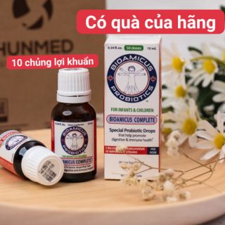 (CÓ QUÀ CỦA HÃNG) Men vi sinh 10 chủng lợi khuẩn/ BIOAMICUS PROBIOTIC