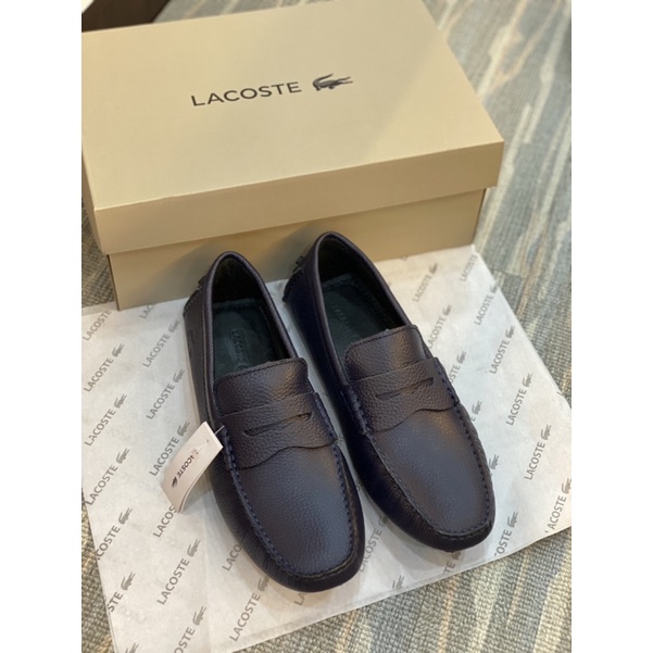Giày mọi Lacoste cao cấp da thật chính hãng