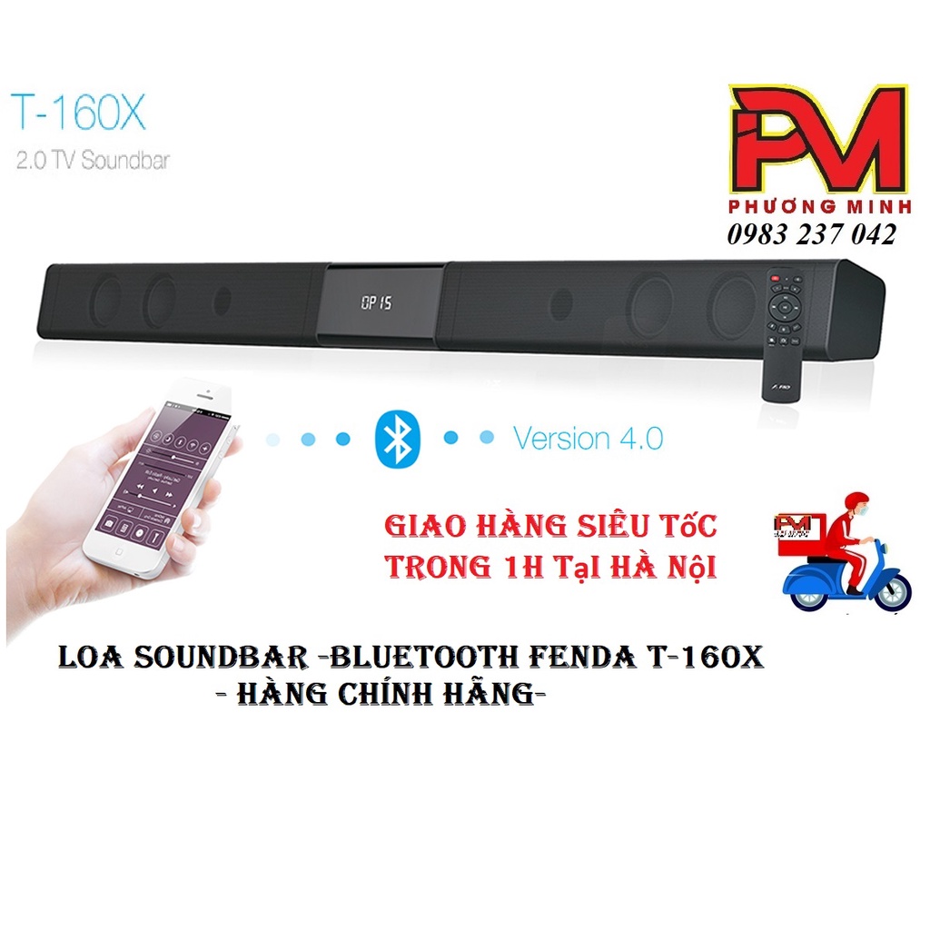 Loa Soundbar Bluetooth Fenda T-160X - Hàng chính hãng