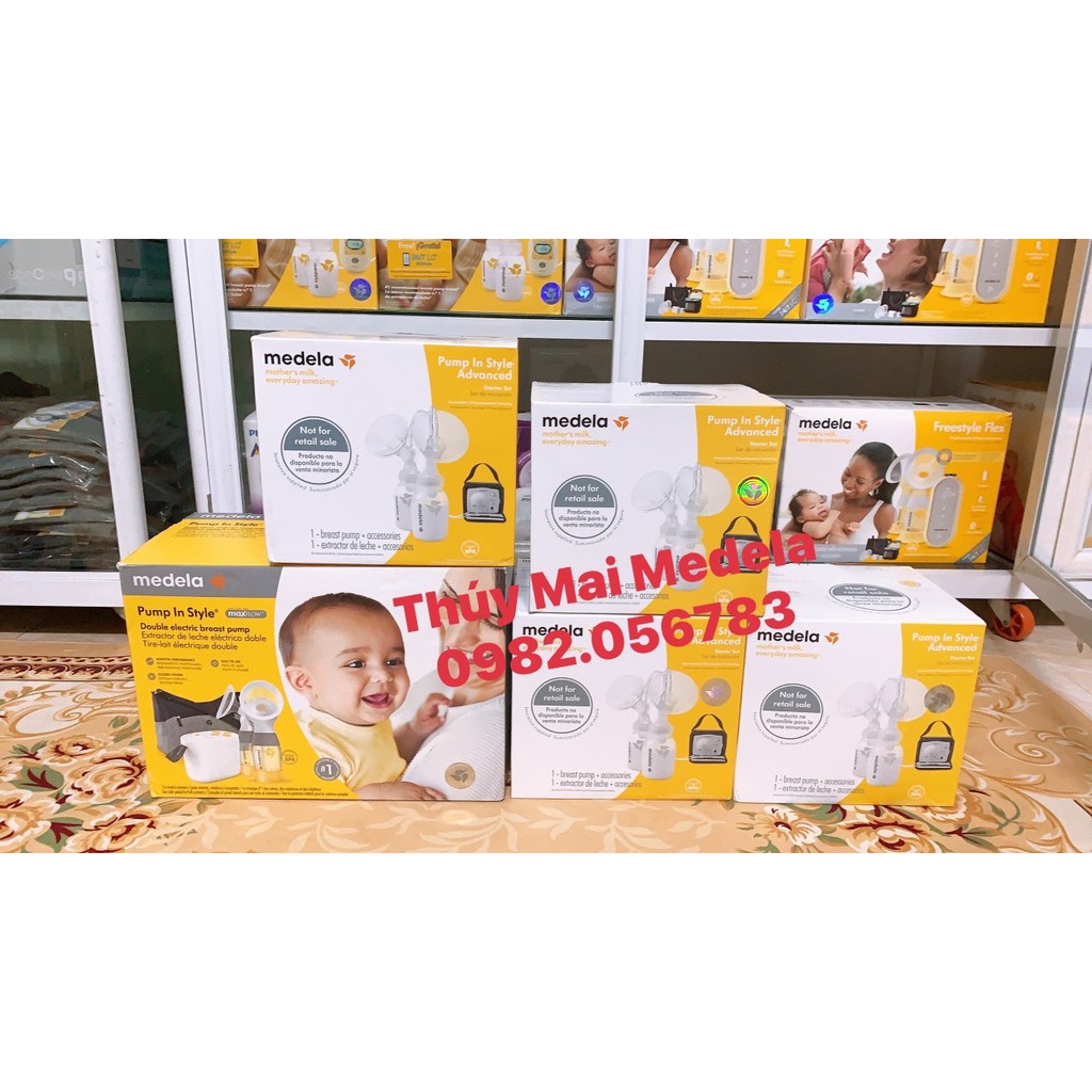 Máy hút sữa Pump rút gọn nguyên seal