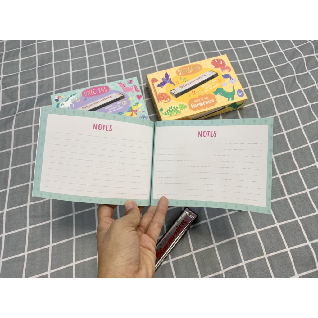 Kèn harmonica tremolo cho bé nhập UK chính hãng 32 phím kèm hướng dẫn