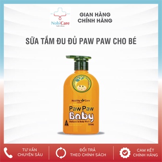 [HÀNG MỚI] Sữa Tắm Gội Đu Đủ Tươi Paw Paw Baby