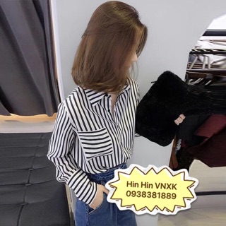 Áo sơ mi kẻ Pull&Bear