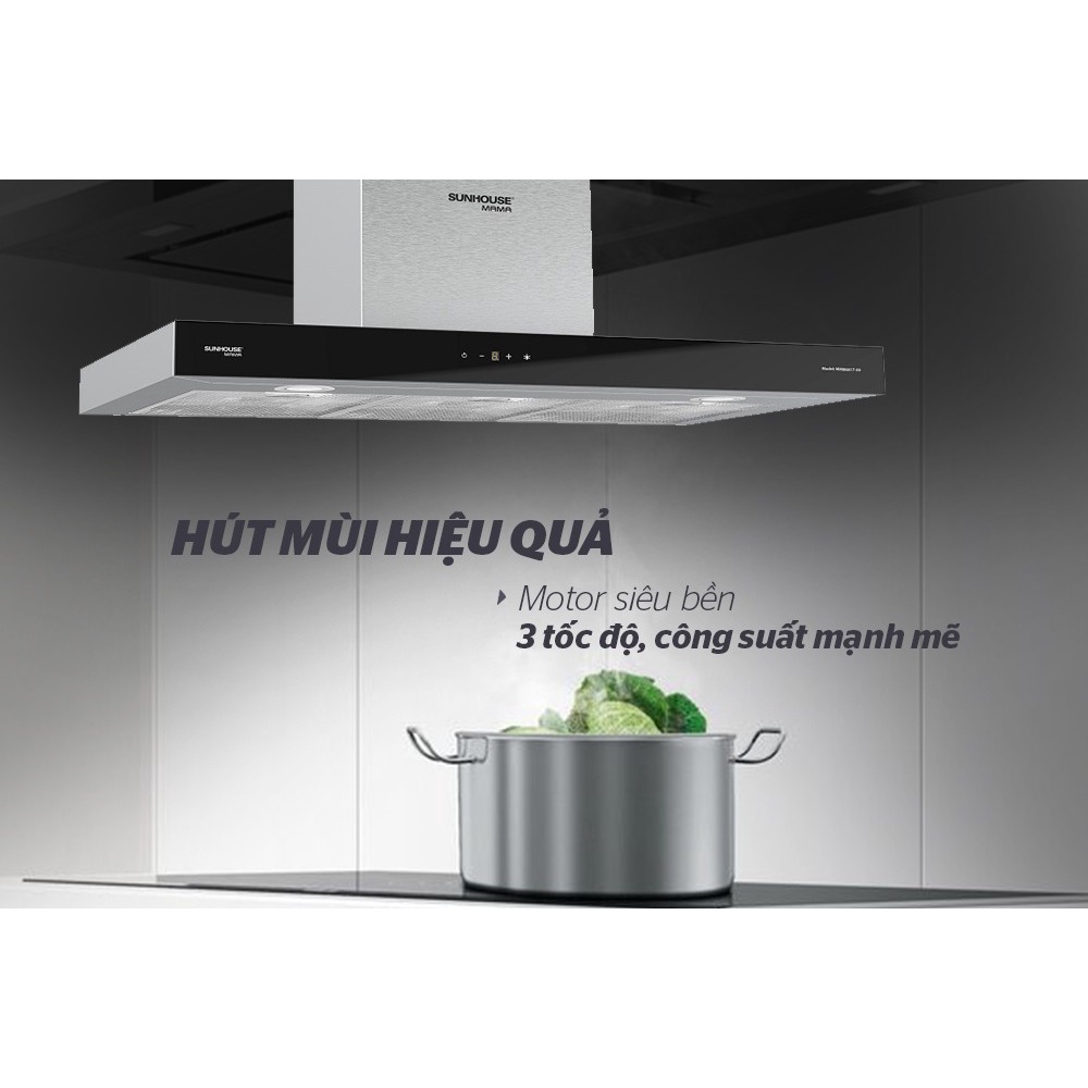 MÁY HÚT MÙI CAO CẤP CHỮ “T” SUNHOUSE MAMA MMB6817-90