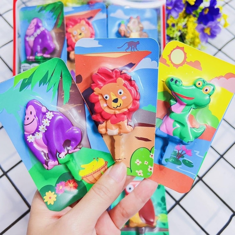 12 cây kẹo socola hình thú Thái Lan
