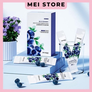 Hộp 20 Gói Mặt Nạ Ngủ Thạch Bioaqua Việt Quất BLUEBERRY