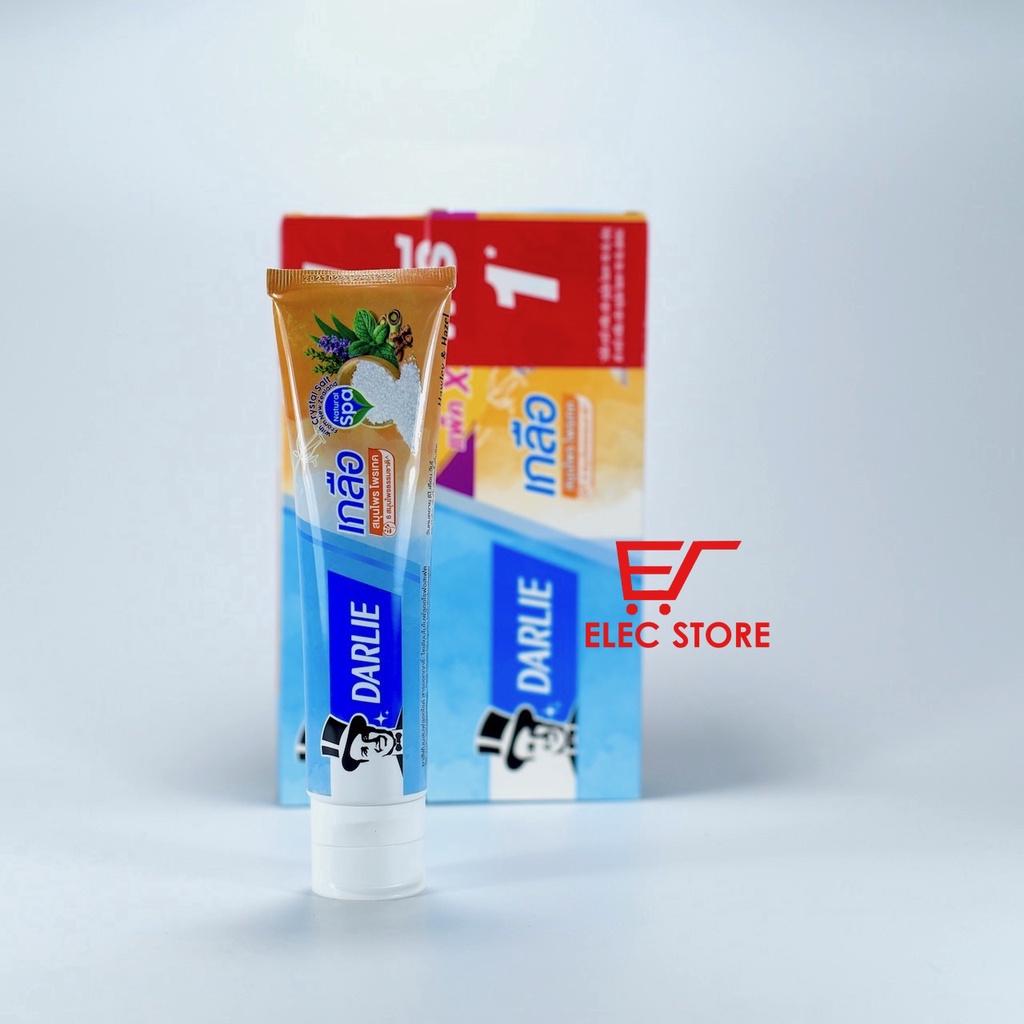03 Kem Đánh Răng Darlie Salt Muối &amp; Bạc Hà Thái Lan - Mỗi tuýp 140g
