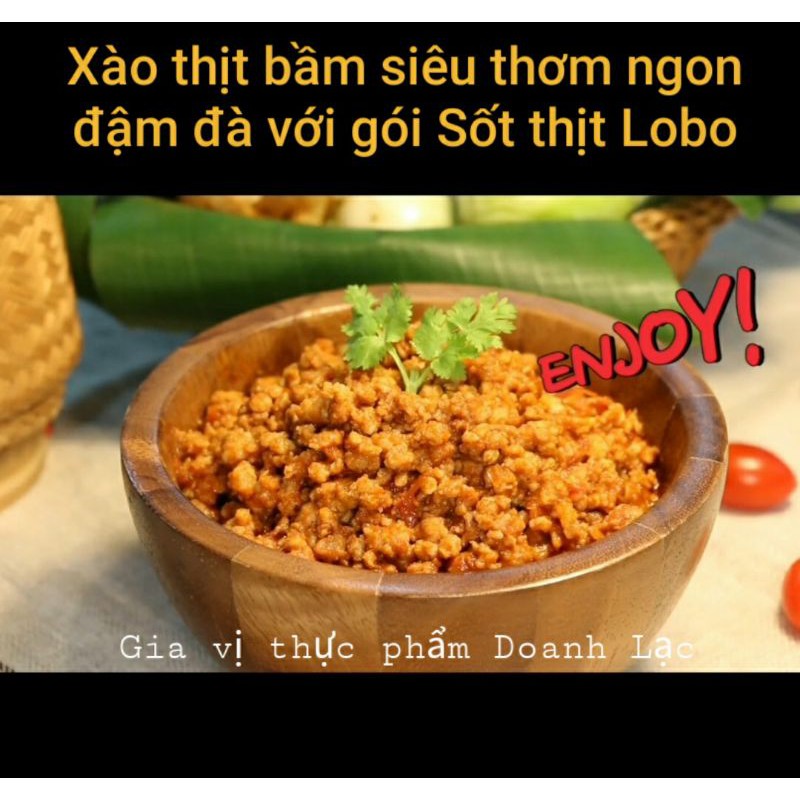 Gói Gia vị sốt mỳ ý Spaghetty / sốt xào thịt bầm Lobo Thái 50gr. Nam Prik Ong. chính hãng