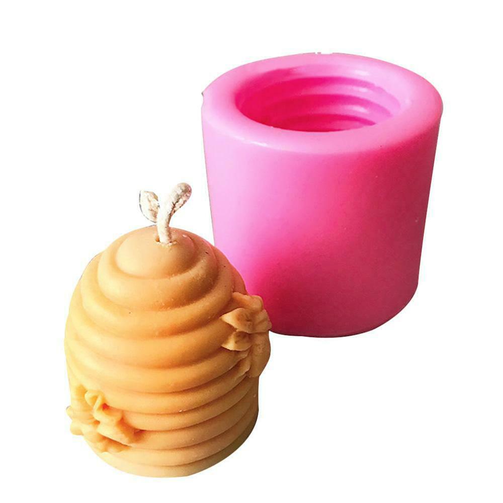 Khuôn Silicone Tạo Hình Làm Nến 3D DIY Để Bàn Trang Trí