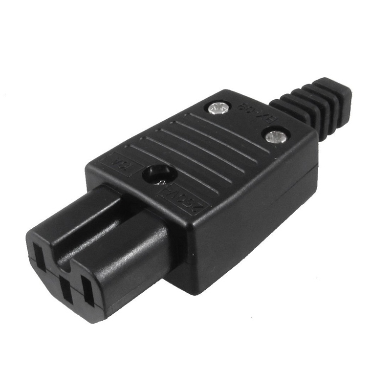 Ổ CắM KếT NốI IEC320 C15 AC 250V 10A - MàU Đen