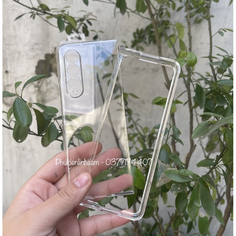 Samsung Z Fold 3, Z Flip 3 5G_Ốp lưng Likgus trong cứng bảo vệ camera mỏng nhẹ trong suốt siêu đẹp nhỏ gọn