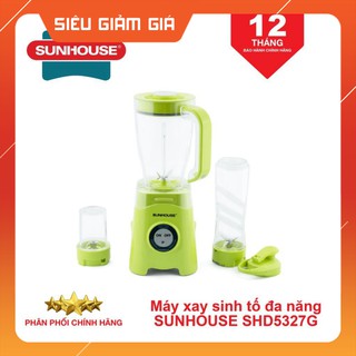 Máy say sinh tố đa năng Sunhouse SHD5327G 3 cối mới nhất