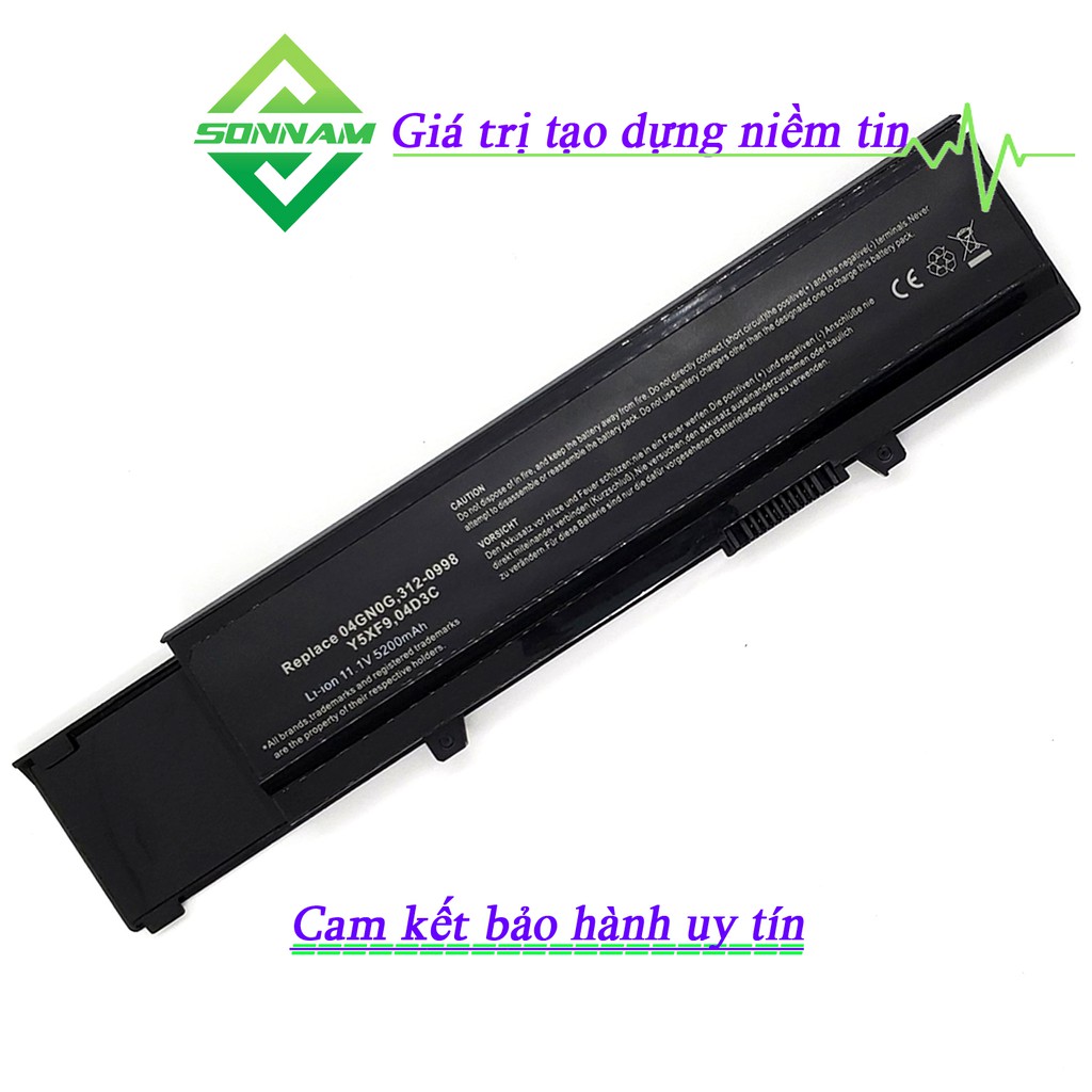 Pin Laptop Dell Vostro 3500, 3700, 3400 - Bảo Hành Đổi Mới 9 Tháng