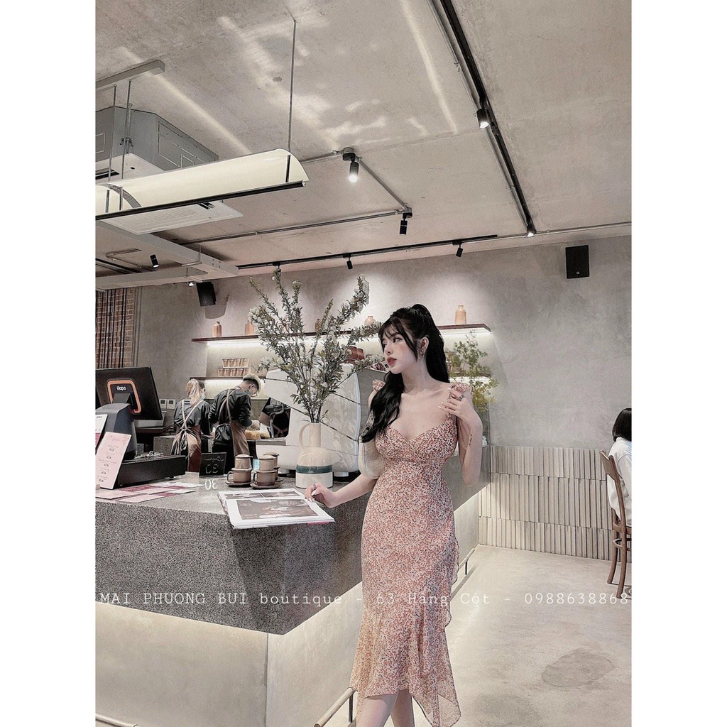 [Mã SKAMA06 giảm 8% tối đa 50K đơn 250K] Đầm hoa đuôi tôm MPb cao cấp hình thật kèm video | BigBuy360 - bigbuy360.vn
