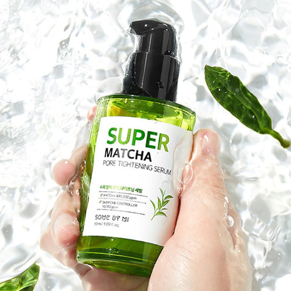 Tinh chất dưỡng da se khít lỗ chân lông Some By Mi Super Matcha Pore Tightening Serum 50ml