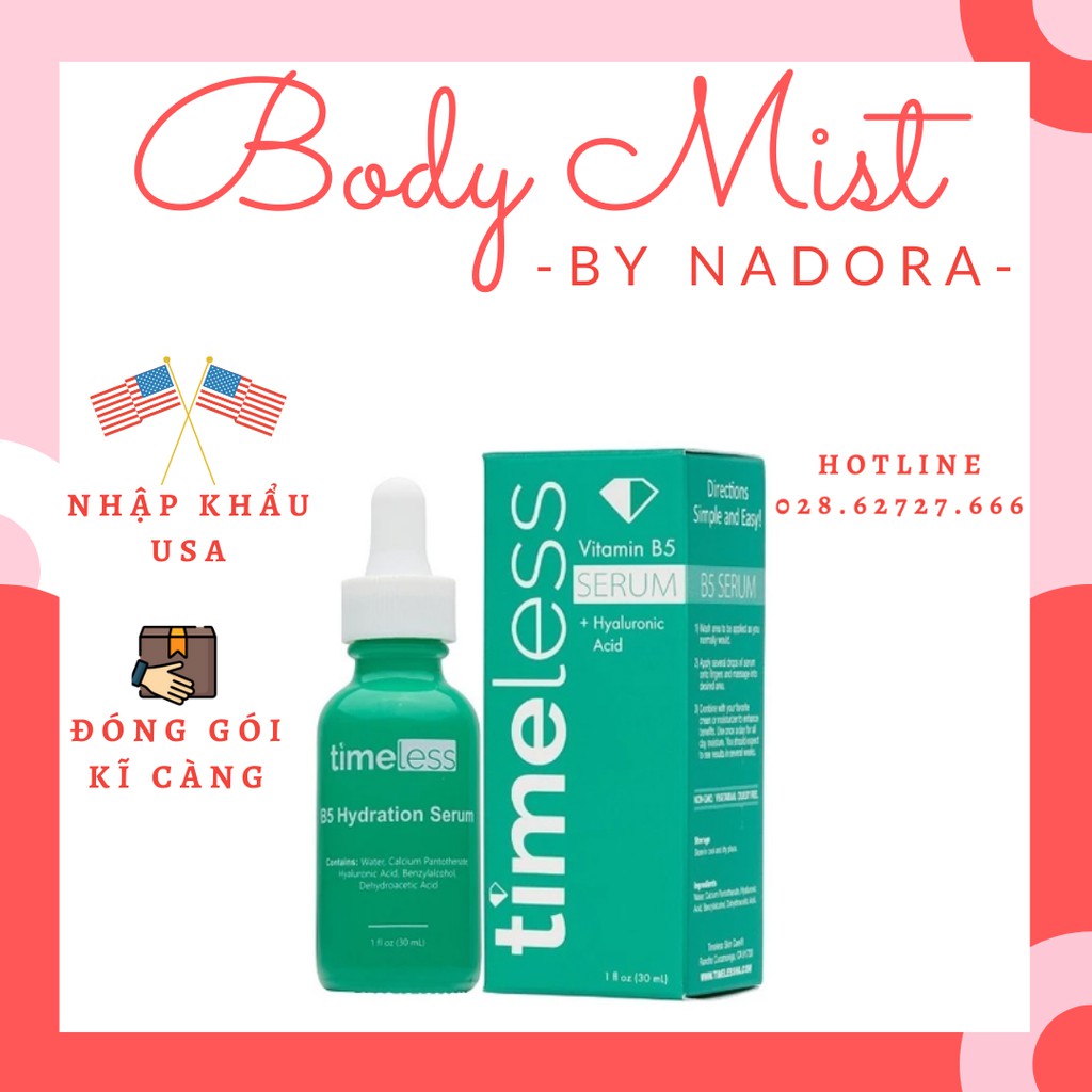 Tinh Chất Dưỡng Da Serum Timeless B5 (30ml)